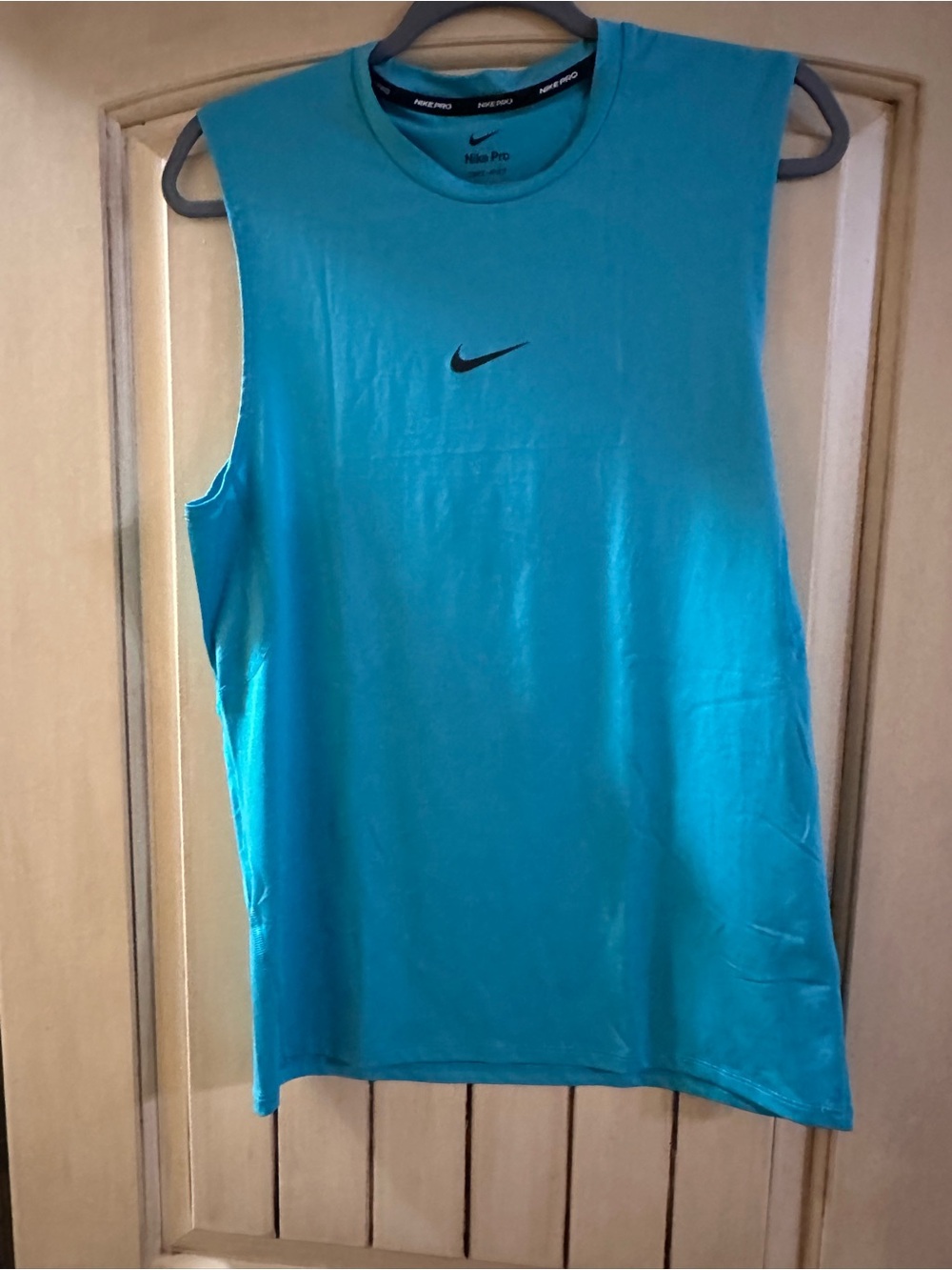 Nike Men’s Teal Blue Sleeveless Training Tank